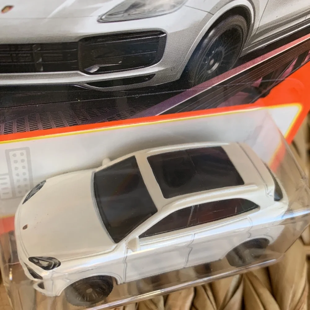 Porsche Cayenne Turbo White Car Matchbox New 2024